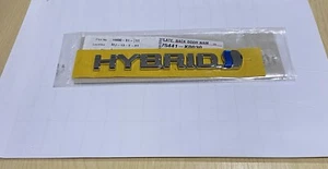 TOYOTA YARIS P21 Rear Tailgate Name Plate 75441K0030 NEW GENUINE - Picture 1 of 1