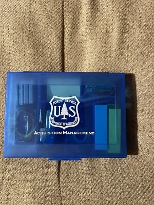 Mini gestión de adquisiciones de oficina de suministros de servicio forestal vintage Foto 1 de 3