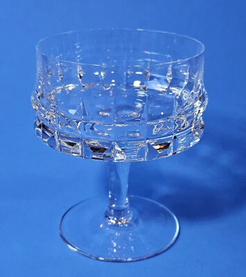 Rosenthal Holdfast Champagne Tall Sherbet Glass Studio Line Crystal Vintage MCM - Image 1 of 4