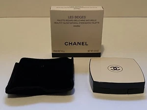 CHANEL LES BEIGES HEALTHY GLOW NATURAL EYESHADOW WARM MADE IN FRANCE NEW 2025 - Picture 1 of 4