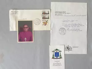 HENRIQUE MUELLER († 2000) Obispo de Joacaba, Brasil firmó englose autógrafo - Imagen 1 de 2