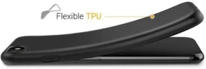 Pour Wiko U10/U20 Coque arrière ultra fin en gel silicone NOIR mat - Photo 1 sur 2