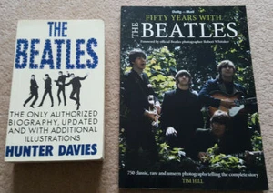 LOT -The Beatles,The Only Authorised Biography+Fifty Years With The Beatles - Picture 1 of 8