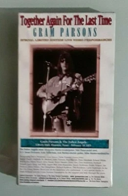 TOGETHER AGAIN FOR THE LAST TIME  clarence white / gram parsons VHS VIDEOTAPE  - Image 1 of 2