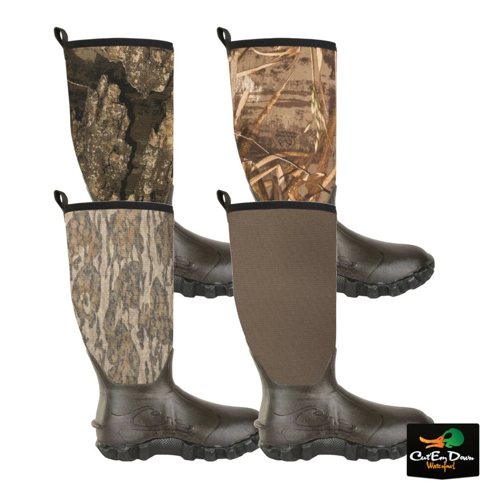NEW DRAKE WATERFOWL 16" KNEE HIGH MUDDER 2.0 BOOTS - BUCKSHOT SOLES - NEOPRENE - - Image 1 of 2