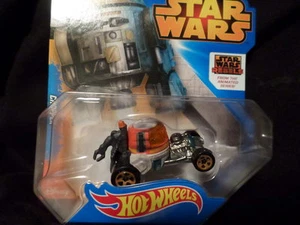 2014 HOT WHEELS STAR WARS CHOPPER HW HOTWHEELS WHITE/ORANGE VHTF RARE - Picture 1 of 2