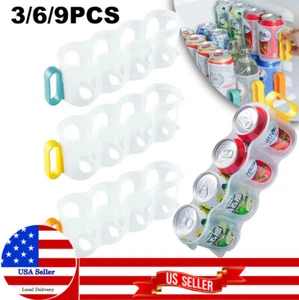 Can Rack Organizer Canned Soda Beer Storage Organizer for Kitchen Refrigerator - Picture 1 of 12