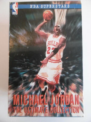 MICHAEL JORDAN The Ultimate Collection VHS Cassette NBA Superstars Video Film  - Bild 1 von 4