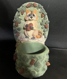 Lou Rankin Lights of the Forest Racoon Special Edition Resin Collectable #0711 - Picture 1 of 2