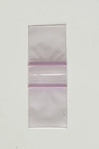1000 Bags Purple Mini Ziplock Baggies (1.5" X 1.5")Mini Plastic Bags A - Picture 1 of 6
