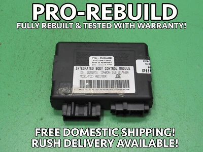 16250731 ESCALADE YUKON DENALI BCM INTERGRATED BODY CONTROL JOE MODULE REBUILT - Image 1 of 4