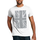 Ripped Union flag t-shirt union jack Great Britain Cool Grey 7
