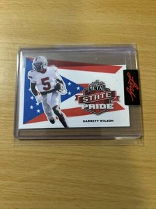 2022 Leaf Metal Draft Garrett Wilson 1/1 Proof State Pride RC New York Jets - Picture 1 of 3