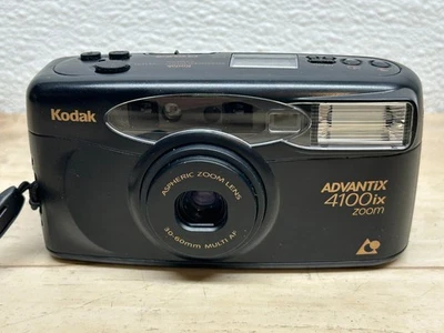 1990s Kodak Advantix 4100ix Zoom 35mm Point And Shoot Camera Tested-Works & Bag - Image 1 of 4