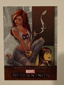 Marvel Beginnings Series 3 Base 2012 #497 Mary Jane Parker 😍😍😍 Muy buen estado - Imagen 1 de 2