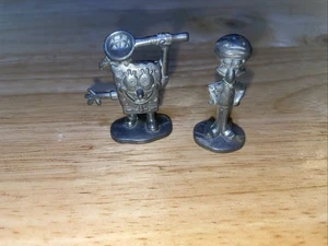 SpongeBob Schwammkopf Thaddäus Metall Figur 2005 Viacom Nickelodeon Monopoly �� - Bild 1 von 7