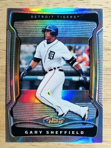 2009 Finest Refractors #43 Gary Sheffield - Picture 1 of 2