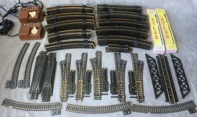 Atlas HO Track And Switch Lot - Image 1 of 4