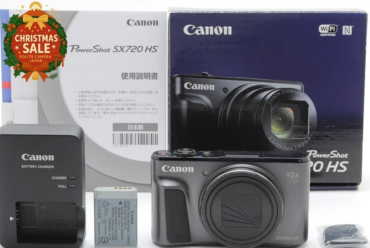 Canon Power Shot SX720 hS 1回使用のみ 美品！ canon sx720 hs カメラ