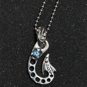 BWL Bill Wall Leather Necklace 25th Anniversary Tube with Box #1103 - Picture 1 of 6