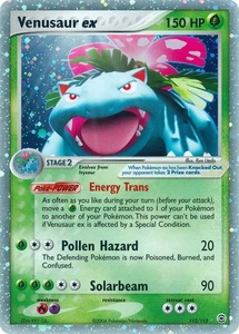 Venusaur ex - 112/112 - Pokemon Ex FireRed LeafGreen Ultra Rare HP - Picture 1 of 1
