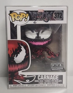 Funko Pop Carnage 372 FYE Exclusive Venom Bobblehead Figure Retired W/ Protector - Picture 1 of 7