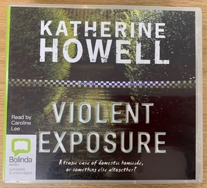 KATHERINE HOWELL - Violent Exposure 10 x CD AUDIOBOOK Exc Cond! - Picture 1 of 2