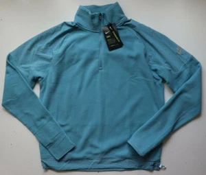 NIKE AIR MIDLAYER FLEECE 1/4 ZIP RUNNING LONG SLEEVE TOP CZ9146-424 WOMEN S - Picture 1 of 12