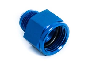Reduzieradapter Dash 12 zu Dash 10 / AN / JIC Innengewinde/Außengewinde Blau - Picture 1 of 3