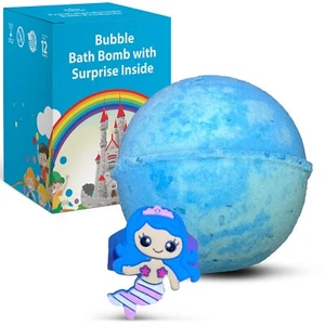 1 anillo de sirena con dedo sorpresa bomba de baño de burbujas para niños en el interior - Imagen 1 de 6