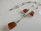 Old natural baltic amber necklace  10gr.
