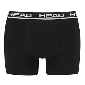 Head Confezione 3 Boxer Uomo Sportivo Slip Traspirante - Nero - S - Foto 1 di 6