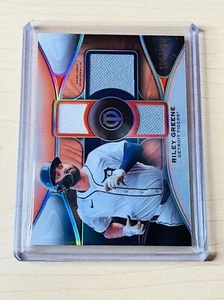 2025 Riley Greene Topps Tribute #TTR-RG Triple Game - Used Relics 196/199 - Tigers - Bild 1 von 2