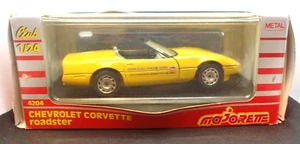 Chevrolet Corvette Roadster amarillo #4204 diecast Majorette Club 1/24 - Imagen 1 de 6