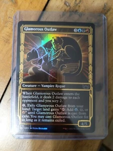 Glamorous Outlaw Gilded Foil - SNC 374 - NM - MTG Magic - Picture 1 of 3