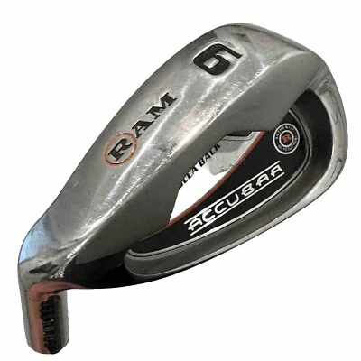LEFTY Ram Accubar Holla Back 9 Iron Ram Pro Gold Steel Shaft 36” - Image 1 of 4