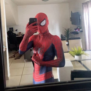 The Amazing Spider-man Jumpsuit TASM2 Cosplay 3D Bodysuit Costume Halloween Prop - Picture 1 of 11