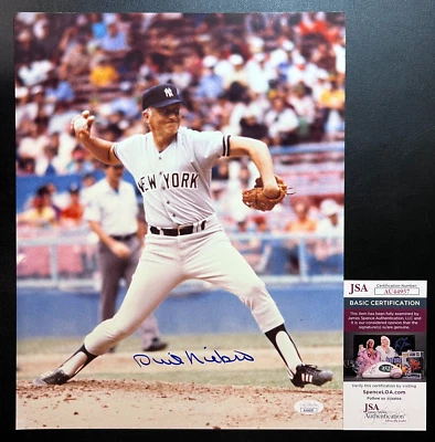 Phil Niekro Signed 11x14 Color Photo JSA Cert w/COA HOF 1997 A. Braves MLB #35! - Image 1 of 4