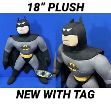BATMAN 18" Vintage 1997 Plush Batman Animated Series WB KIDS With Tag New BTAS