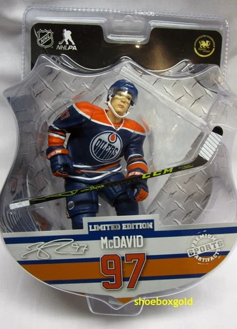 Connor McDavid,  Edmonton Oilers,   Limited Edition NHL Figure (Imports Dragon) Cover