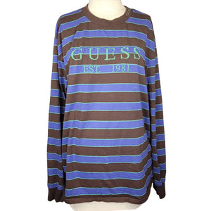 Las mejores ofertas en GUESS camisetas a rayas para hombres | eBay