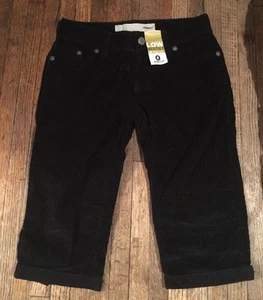 OLD NAVY SHORTS VELLUTO A COSTE NERO TAGLIA 0 NUOVO CON ETICHETTE - Foto 1 di 1