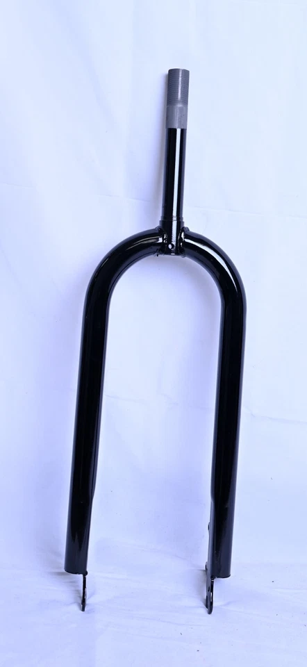 Tricycle Trike Bicycle FORK 1" Thread Disc 20"/24"/ 26" x 4.0 FAT TIRES BLACK - Image 1 of 4