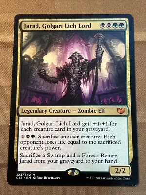 MTG Jarad, Golgari Lich Lord Commander 2015 223/342 Regular Mythic - Image 1 of 2