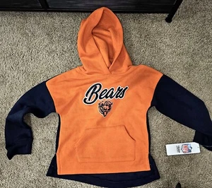 Girls NFL Apparel Chicago Bears Hoodie Sz Xs - Picture 1 of 6