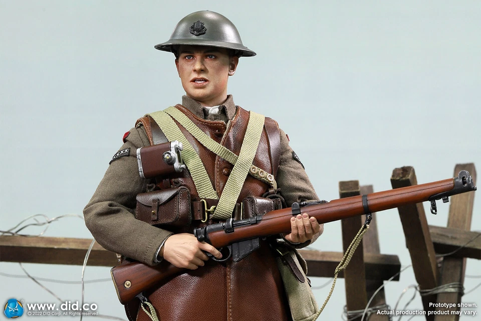DID 1/6 Scale WWI British Infantry Lance Corporal Tom 12" Action Figure B11013