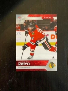 2019-20 TOPPS NOW NHL STICKER WEEK 21 BLACKHAWKS DUNCAN KEITH #181 PR 1028 - Picture 1 of 1