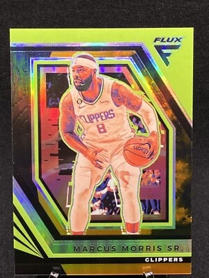 2022-23 Panini Flux Basketball Marcus Morris Sr. Solar Eclipse /49 LA Clippers - Image 1 of 3