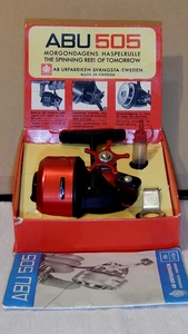 Early-60 vintage 1st version ABU 505 closed-face spinning reel-used/excellent++ - Picture 1 of 14