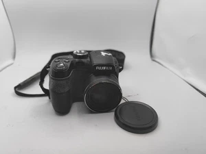 Fuji FinePix S1500 10M - Battery cover loose, Not turning on, Screen has marks - Picture 1 of 3